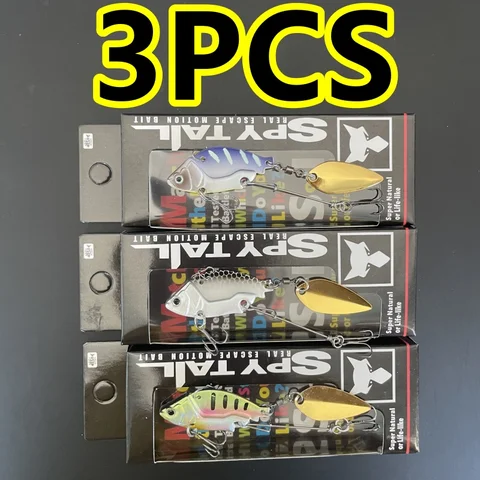 LURETV SAME STYLE KRO SPINAIL 43S  жесткие приманки 3 шт.