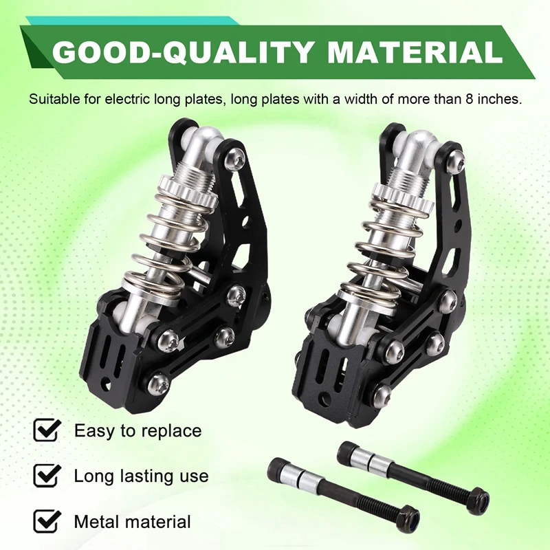 DIY скейтборд пружинный задний амортизатор мост грузовики подвеска 8 дюймов