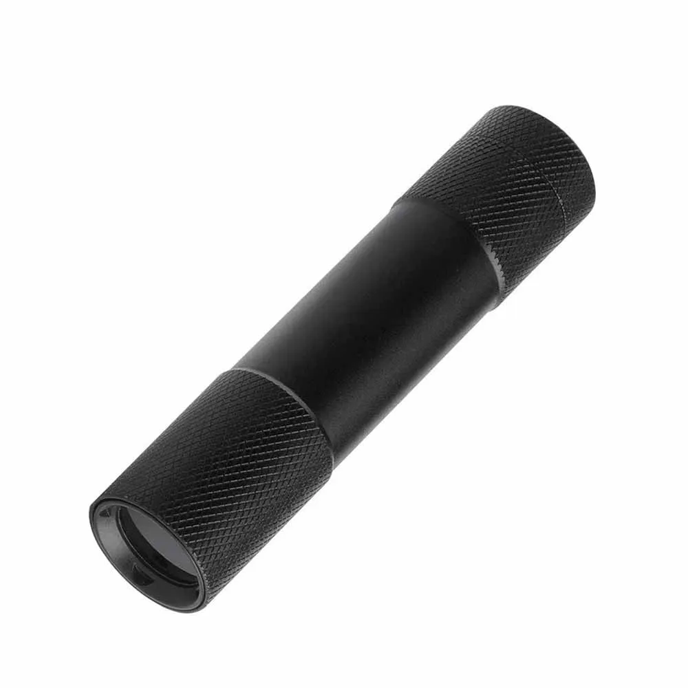

365NM UV LED MINI Flashlight with Black Filter, UV Light Activator LED Torch Powered by AA Battery, Flourescent Urine Detector