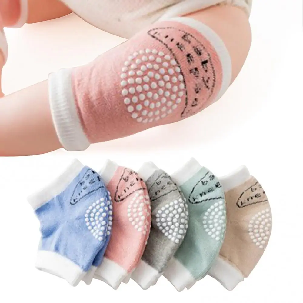 

Breathable 1 Pair Children Knee Pads Legs Warm Cotton Infant Elbow Pads Baby Care Baby Knee Pads Avoid Scratches 16x6x1cm