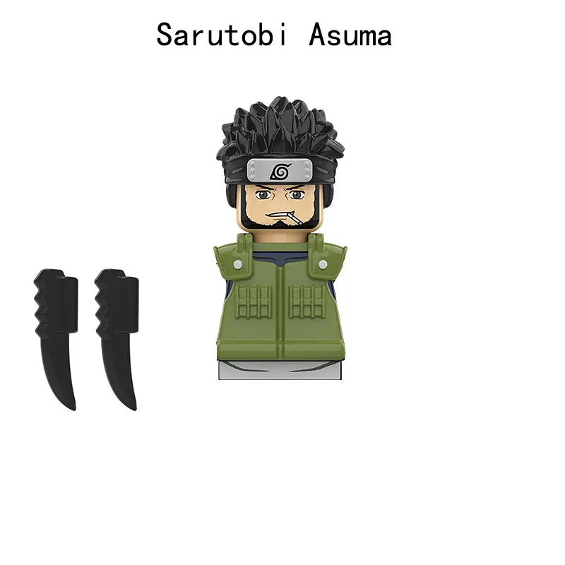 KDL811 аниме куклы Наруто Может парень ночь Сарутоби Асума Сасори мини Экшн-фигурки