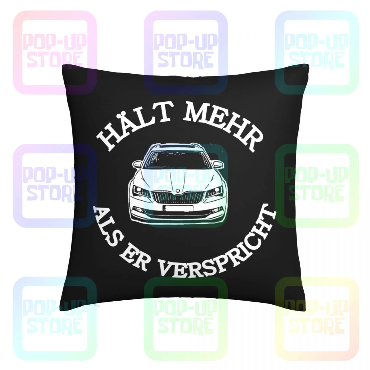 Прикольная подушка для Skoda Superb Iii наволочка комнаты с защитой от клещей высокое