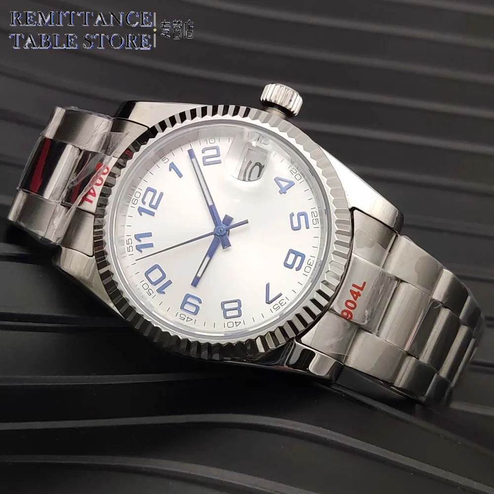 Новые полностью автоматические механические часы диаметром 36 мм сапфировое