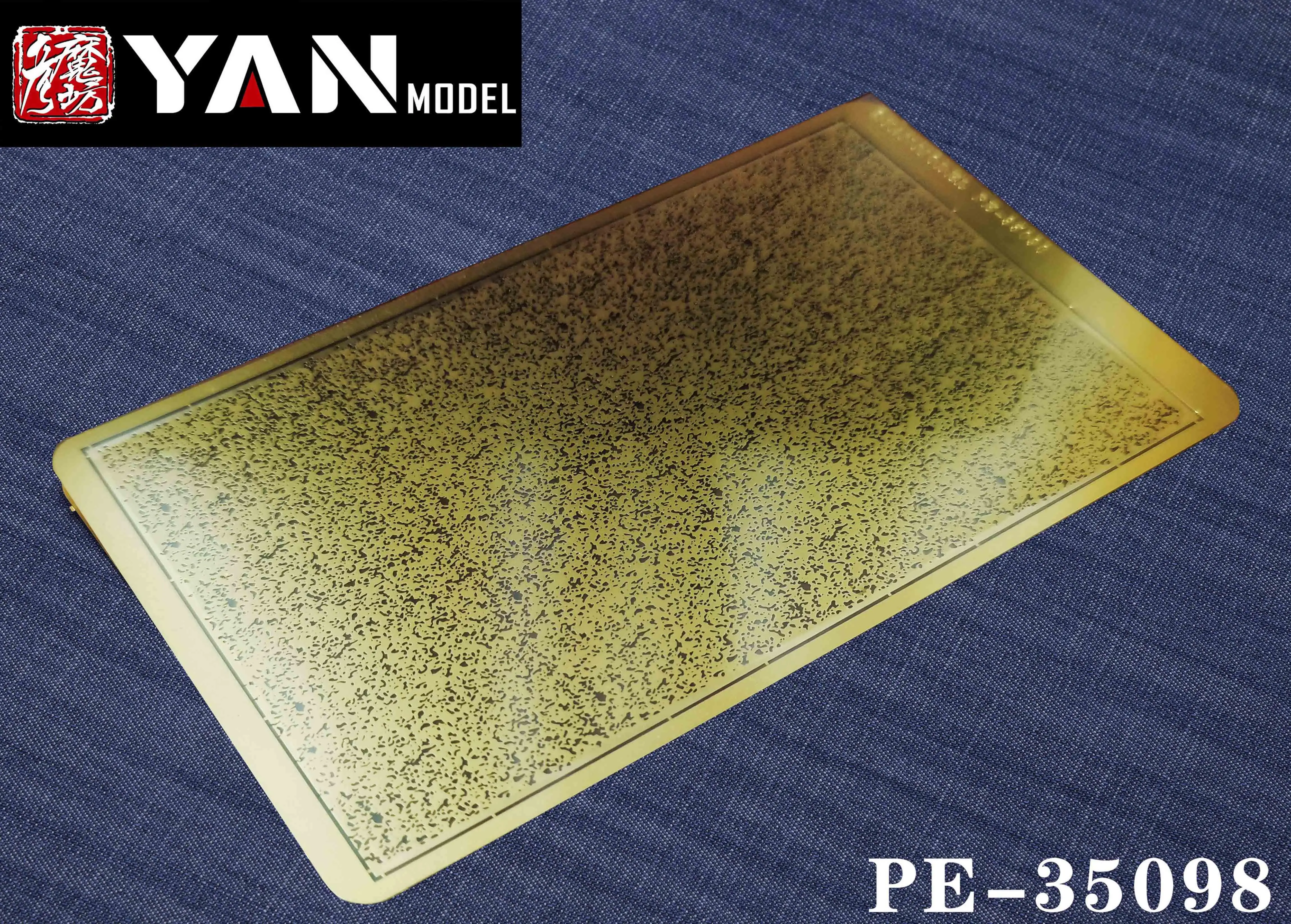 

Yan Model PE-35098 0.05mm ultra thin weathering Airbrush Stencils1/35 1/48,1/72
