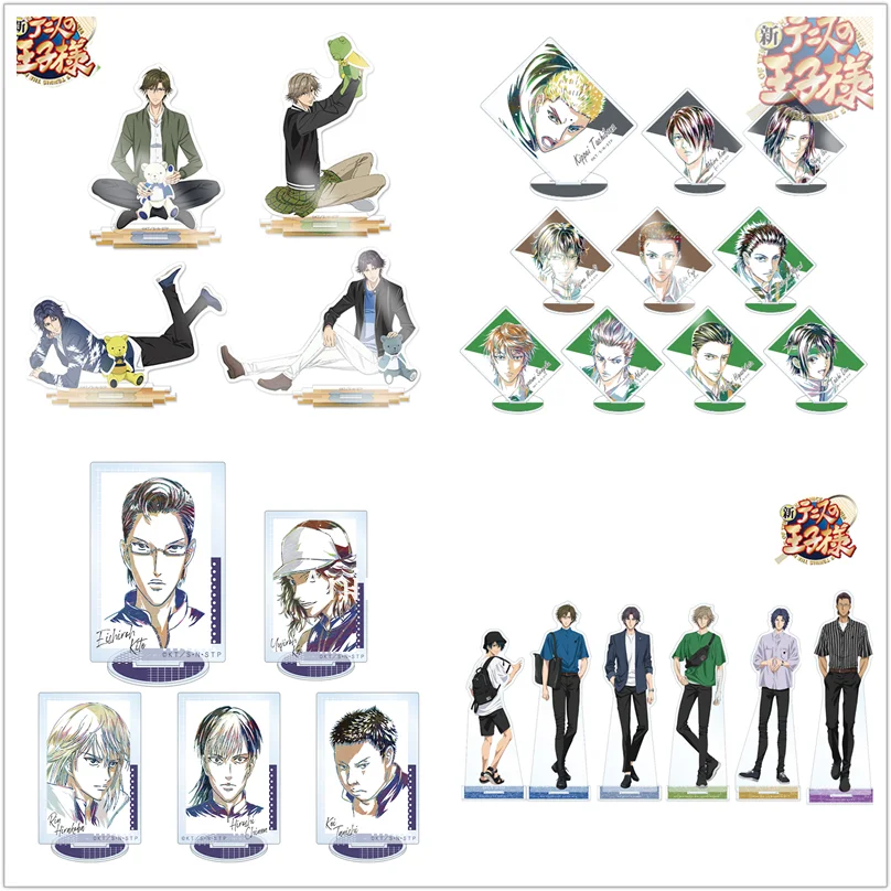 

Anime The New Prince of Tennis Figure Doll Ryoma Echizen Tezuka Kunimitsu Takeshi Acrylic Figura Stand Model Cosplay Toy Gift
