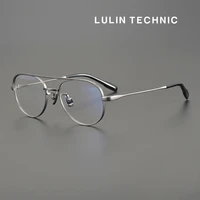 high quality glasses frames for men pure titanium fashion metal prescription optical presbyopia eyeglasses hyperopia eyewear