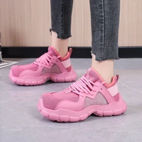 2022 autumn womens fashion thick sole track sneaker unisex lace up breathable casual designer trainer running shoes