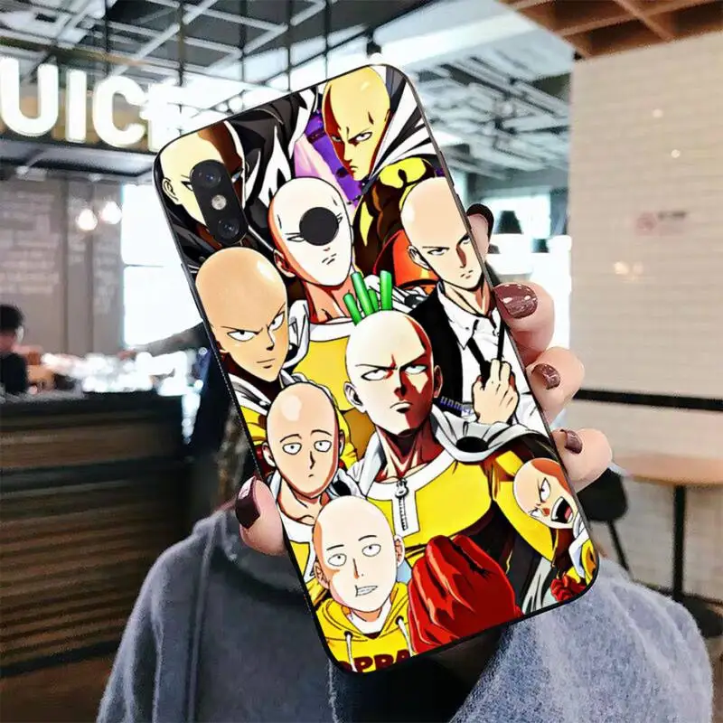 YNDFCNB One Punch Man Phone Case For Xiaomi Mi 5X 8 9 10 11 12 lite pro 10T PocoX3pro PocoM3 Note 10 pro lite