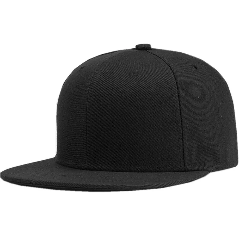 64 cm Large Size Baseball Cap For Men Fully Fitted Flat Brim Hip Hop Hats Boys Big Head Circumference Streetdance Headwear Gorra