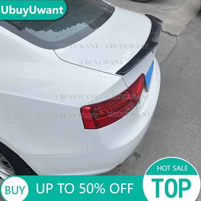 

Крыло из углеродного волокна для AUDI A5 задний спойлер купе B8 4 двери 2008 2009 2010 2011 2012 2013 2014 2015 2016 Sportback M4 Style