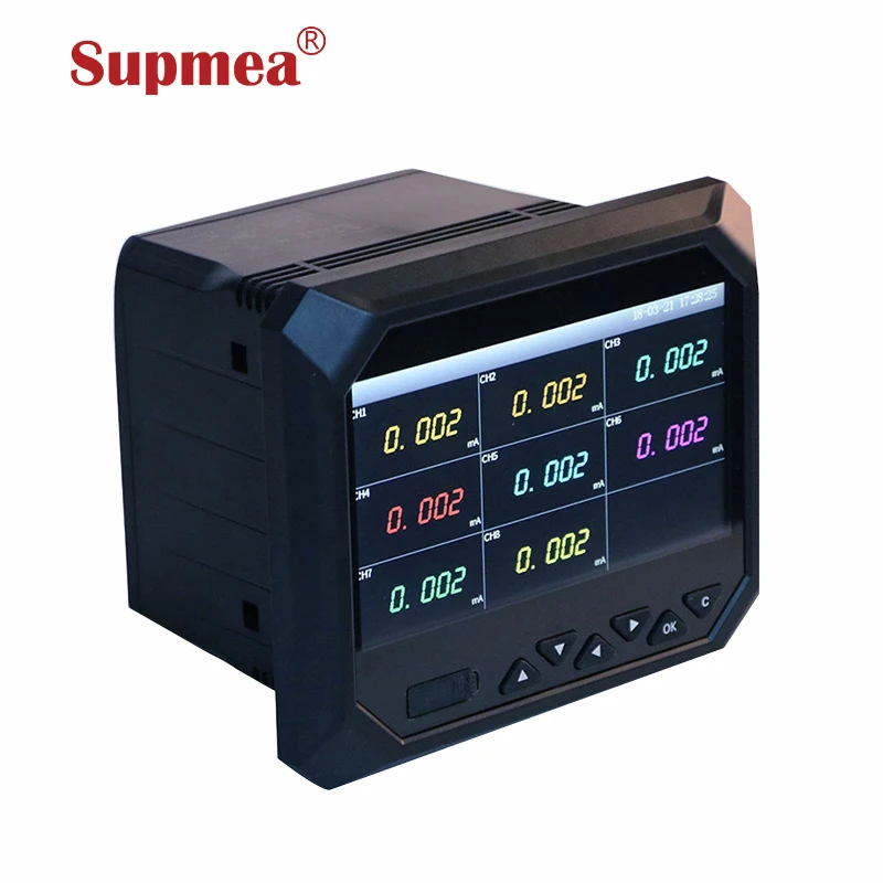 Temperature Paperless Chart Recorder Multi-channel Smart Paperless Recorder
