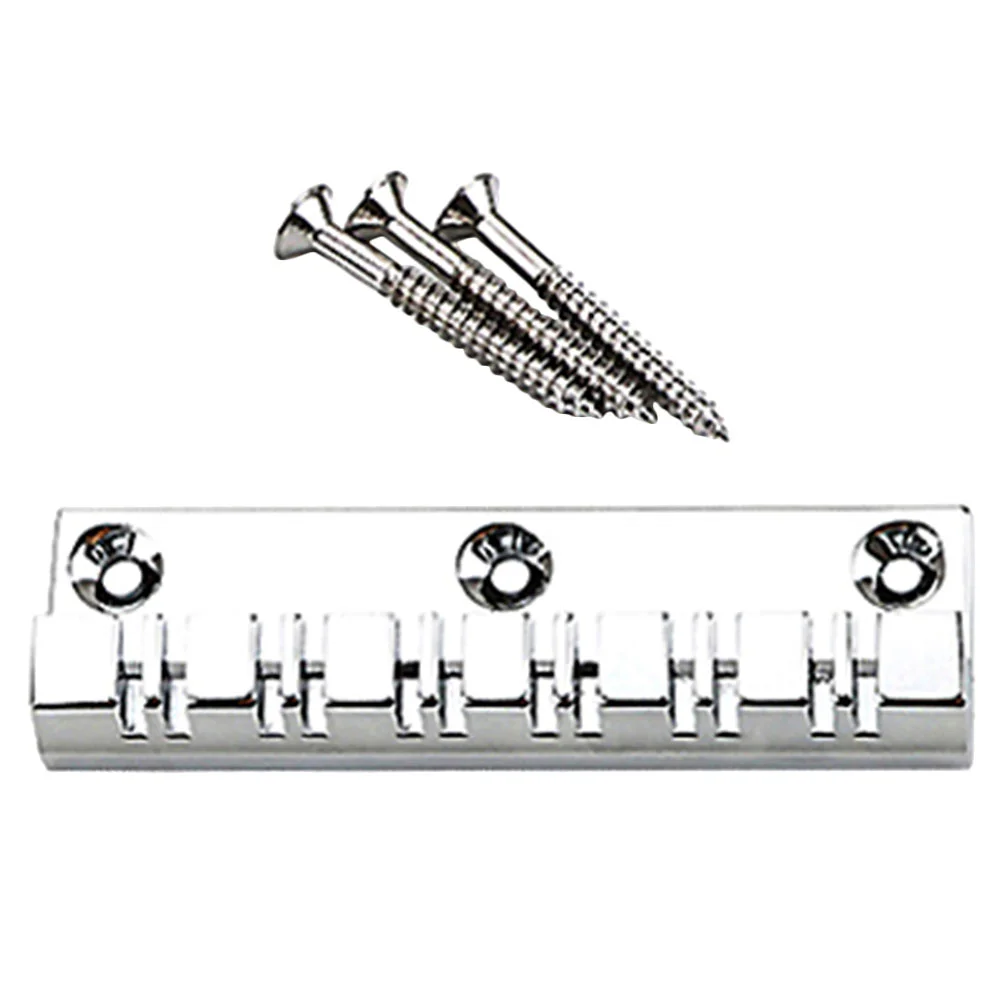 

Suite Guitar Electric Bridge Replacement Repair Kit Metal Saddle Acoustic Accessories