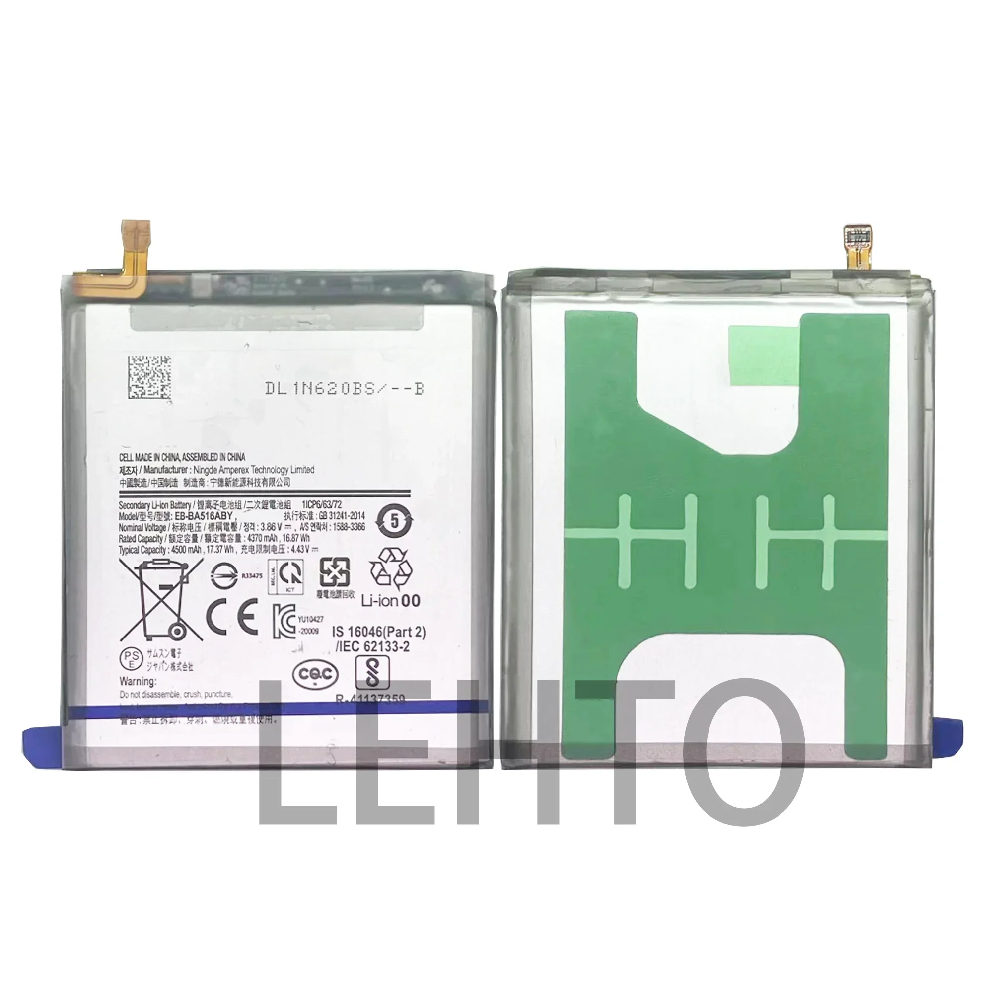 100% high capacity EB-BA516ABY 4500mAh Battery For Samsung Galaxy A51 5G (not for 4G) A516 SM-A516B/DS SM-A5160 phone