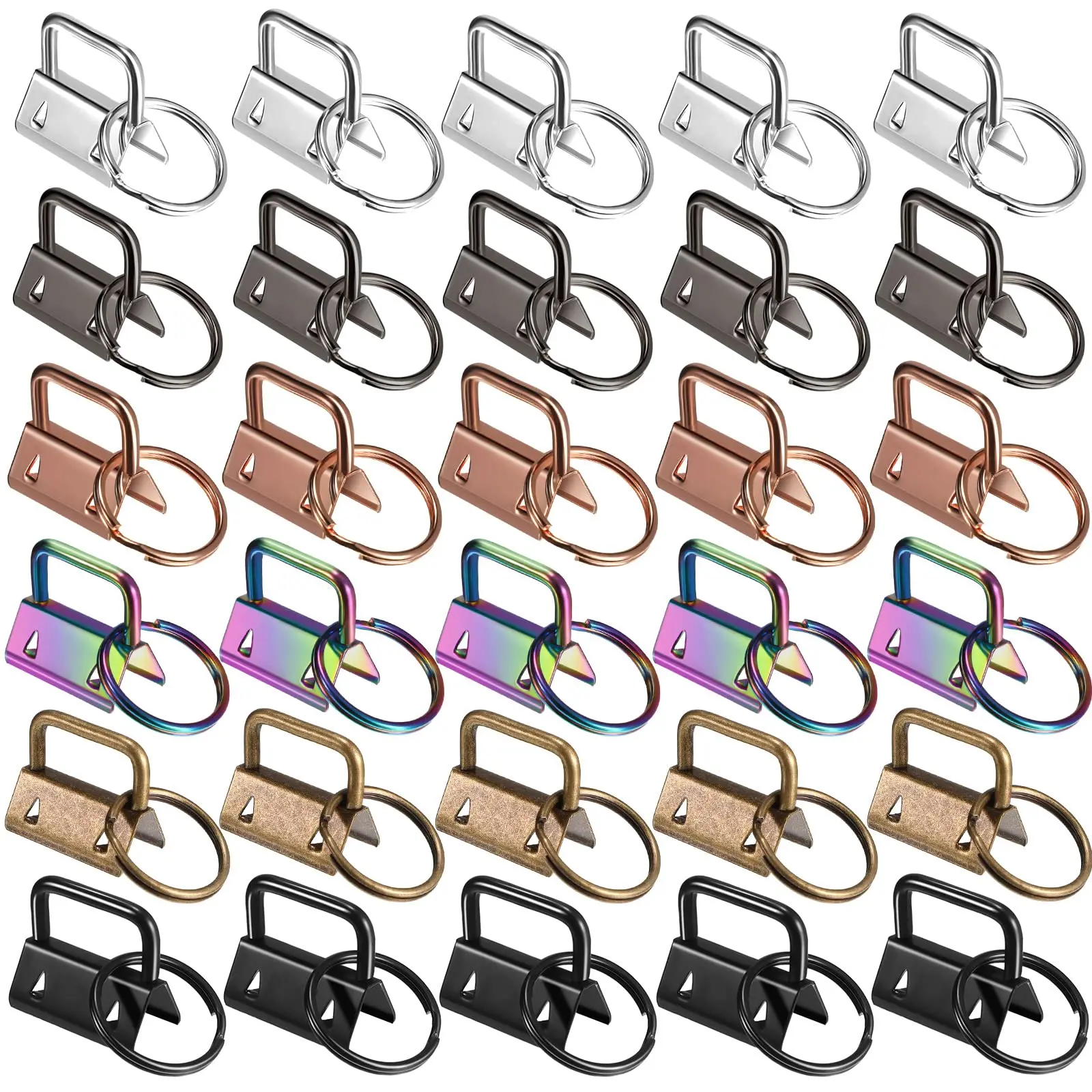 

5/10pcs 25mm Luggage Hanger Tail Clip Embroidery Supplies Keychain For Keys Plier Sets Jewelry Pinch Clamp