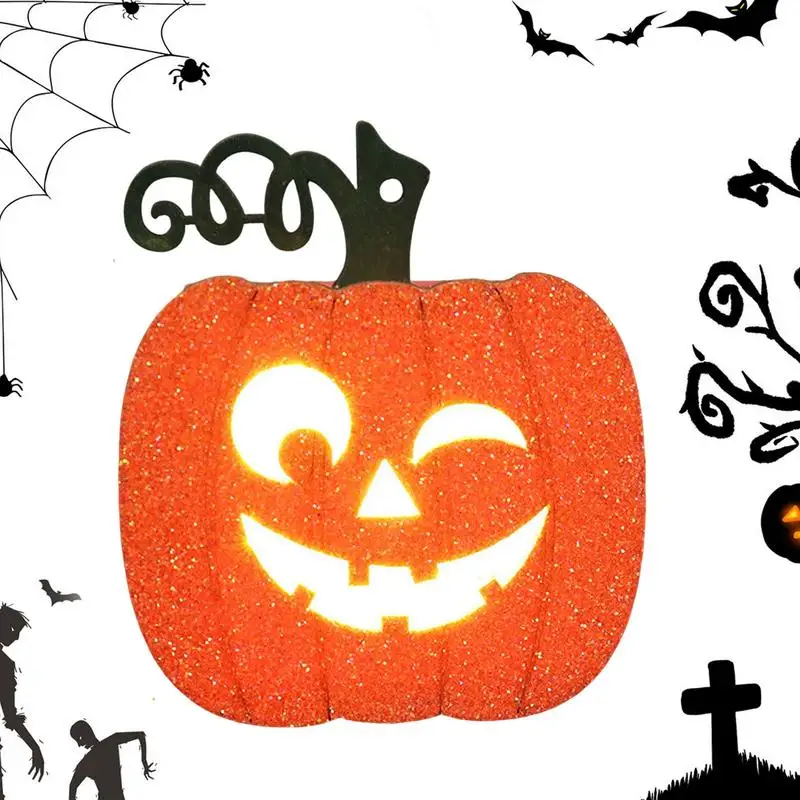 

Wooden Pumpkin Halloween Lights Battery-powered Hanging Halloween Lights Pumpkin Lamp For Halloween Decoration
