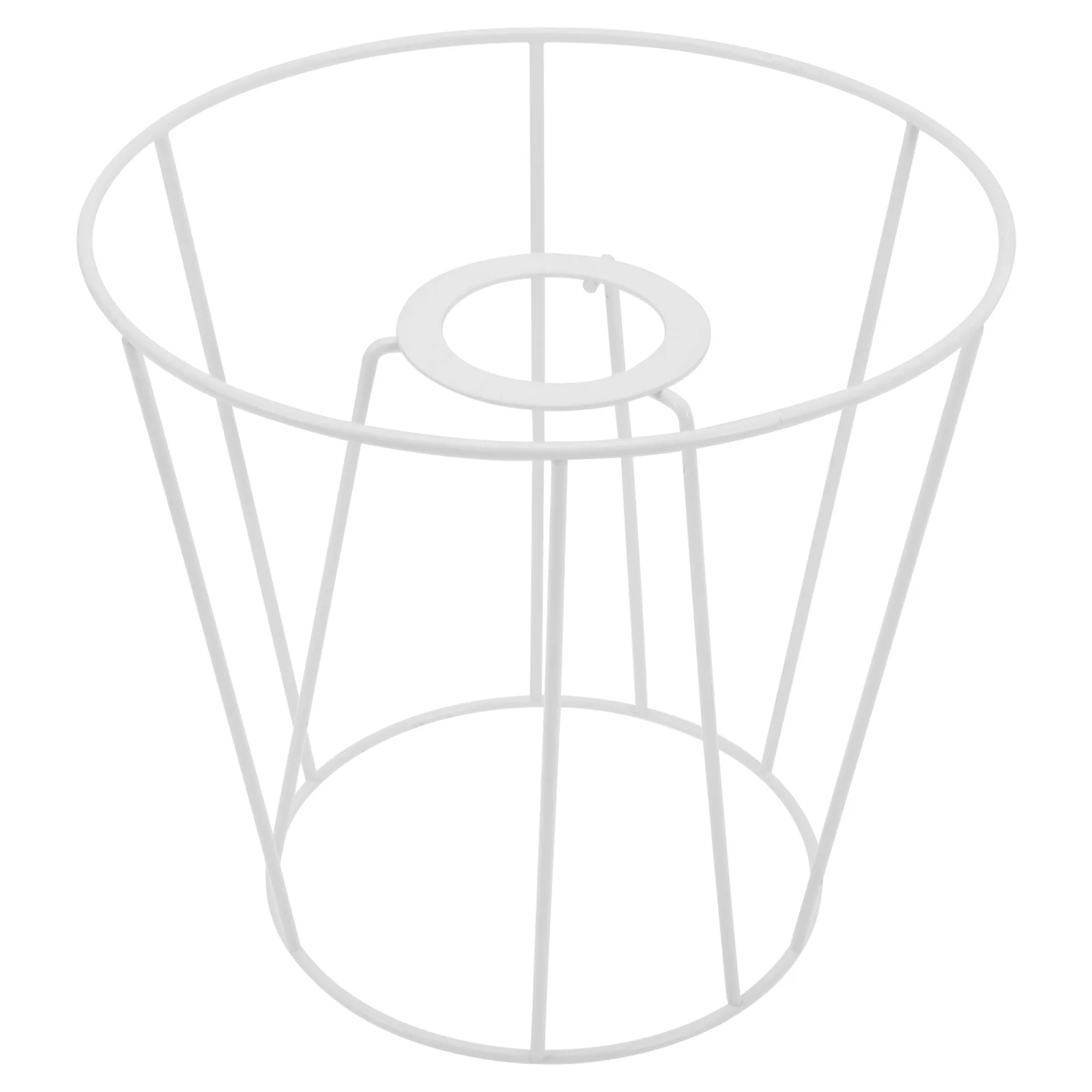 

Lamp Shade Cage Holder Guard Industrial Adapter Metal Bulb Iron Accessories Lighting Parts Spider Harp Ring Light Drum Harps