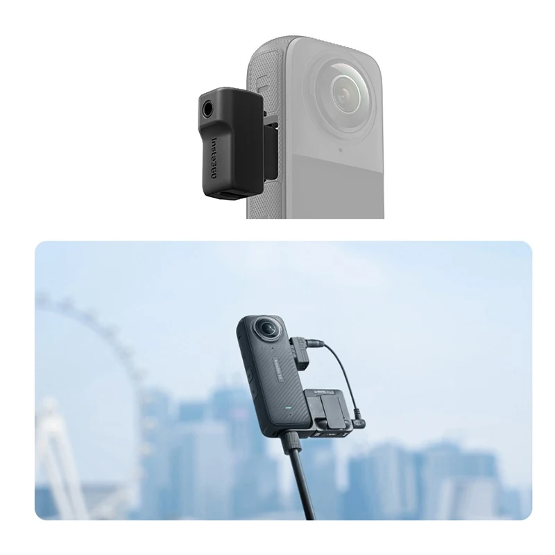 Адаптер микрофонный для Insta360 X4 Mic