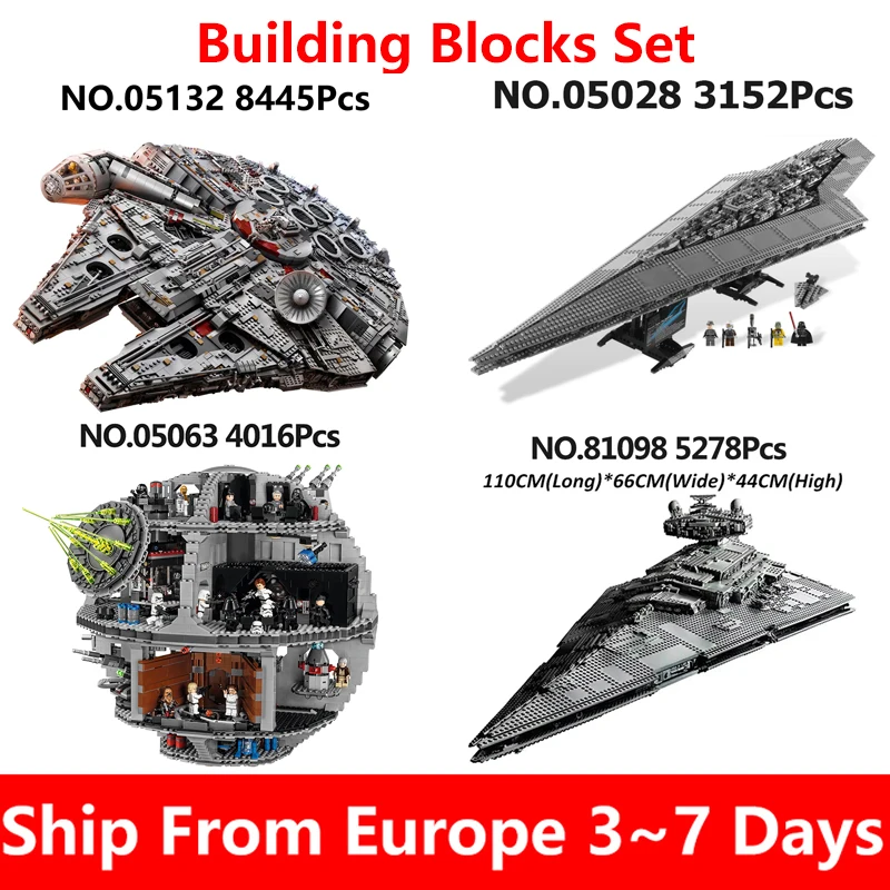 Конструктор детский Звездный Разрушитель из серии Звездные войны |