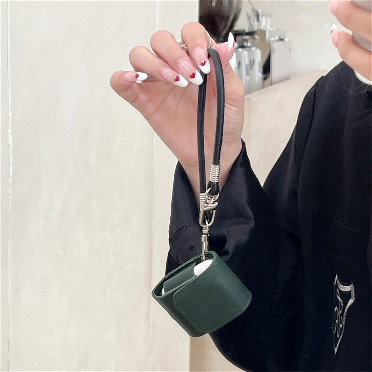 Кожаный чехол для Apple Airpod Pro 1-го 2-го 3-го поколения Bluetooth наушники