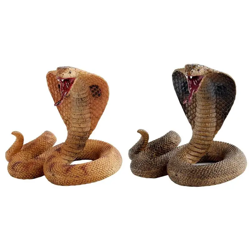 

Figurine Vivid Snake Figure Ornament Zodiac Snake Big Figurines Desktop Decoration Tea Pets Decor Simulation Animal Model