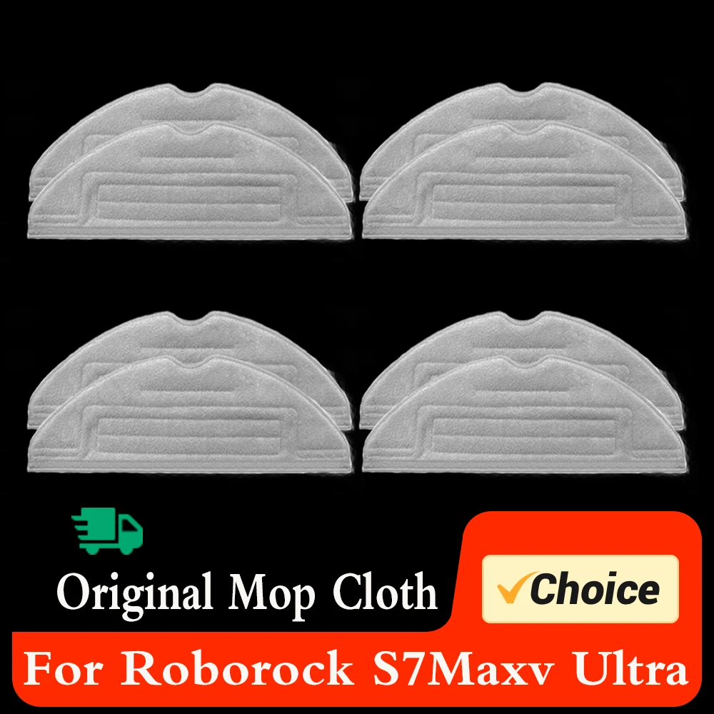 

Original Mop Pad For XiaoMi Roborock Vacuum Cleaner Robot S7 S70 S75 S7Max S7MaxV T7s Plus Mop Rags Parts Mop Cloths Accessories