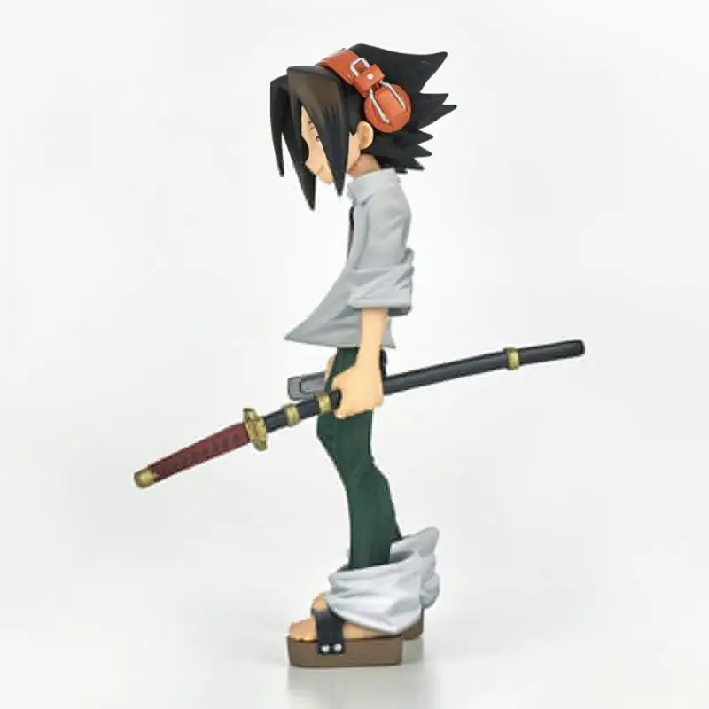 Фото Оригинальная фигурка Bandai Shaman King You Asakura из ПВХ, аниме-модель, в коробке, игрушка, подарок, подлинная, в наличии №2