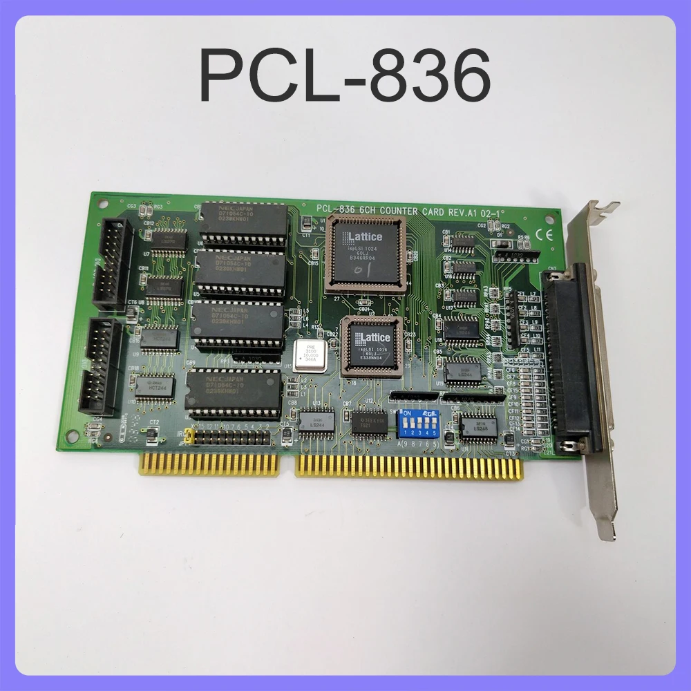 6-канальная карта счетчика REV.A1 для многофункциональной карты сбора данных Advantech