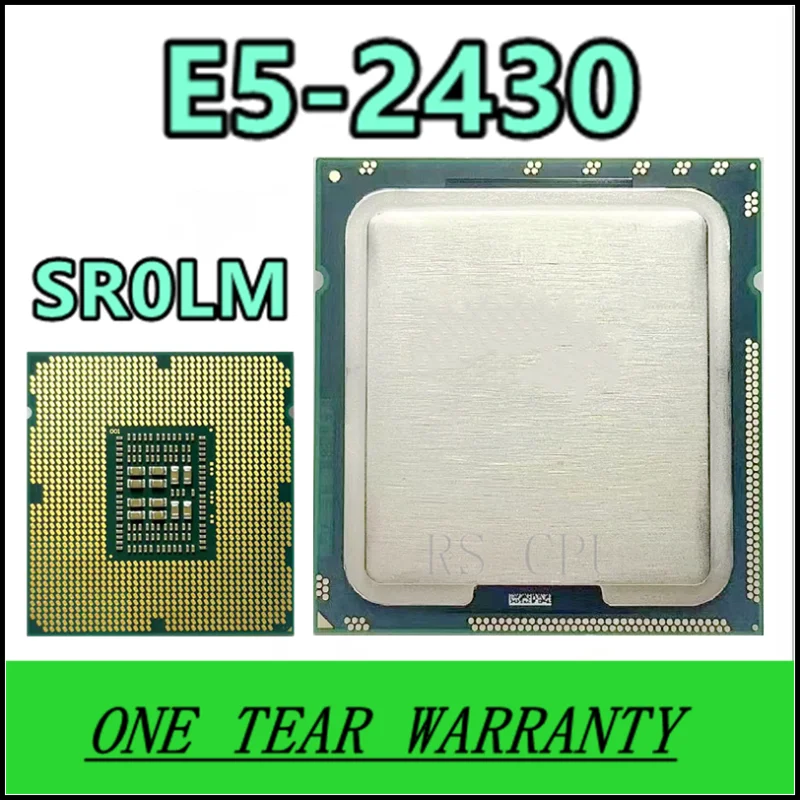

E5 2430 E5-2430 SR0LM 2.20GHz 6-Core 15M LGA1356 E5 Prosesor 2430