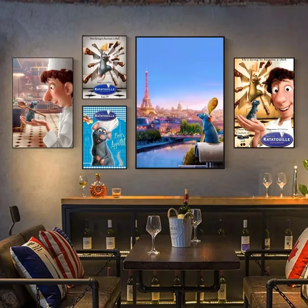 MINISO Плакат Рататуй на холсте