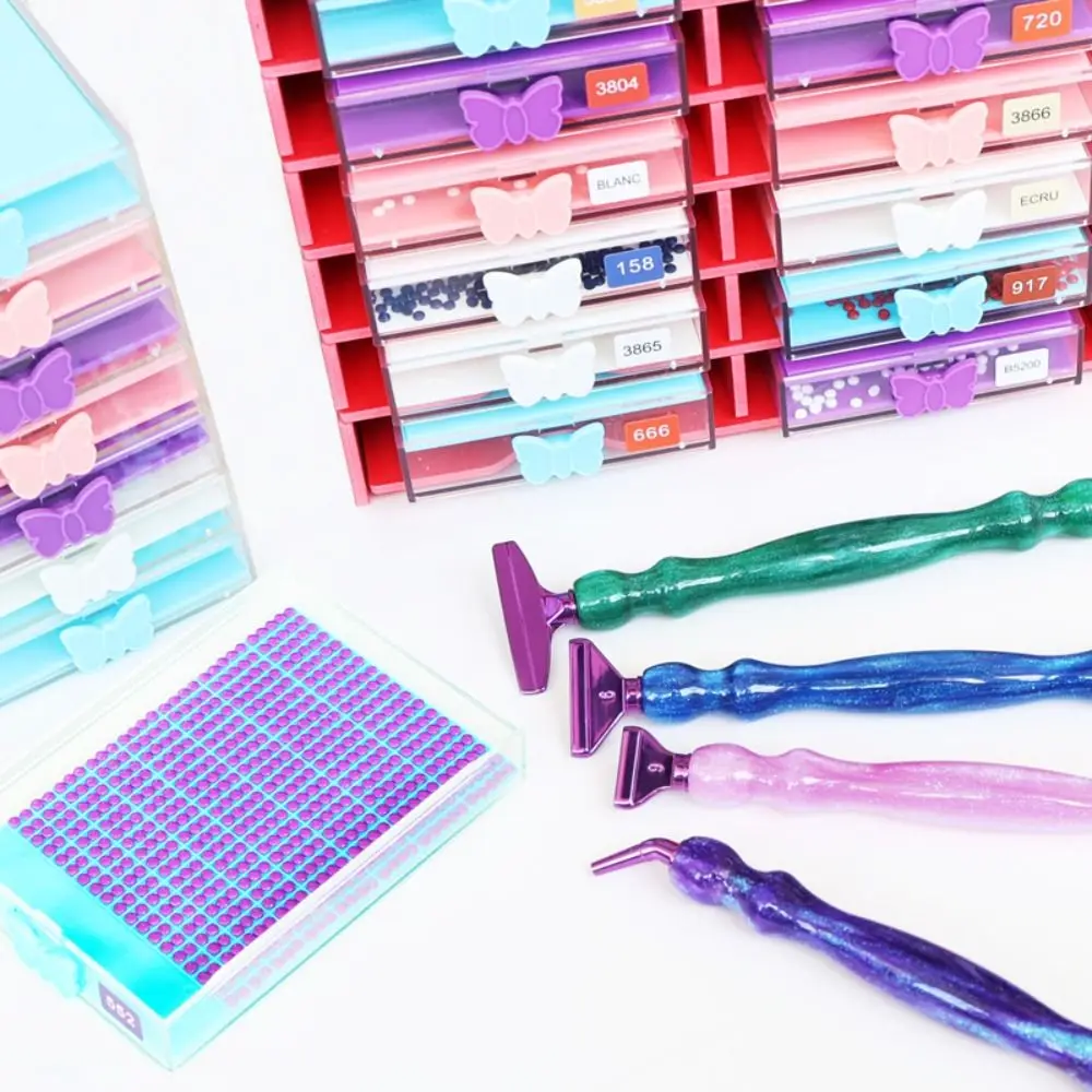 5D алмазная живопись искусство выдвижной ящик разнообразный для хранения