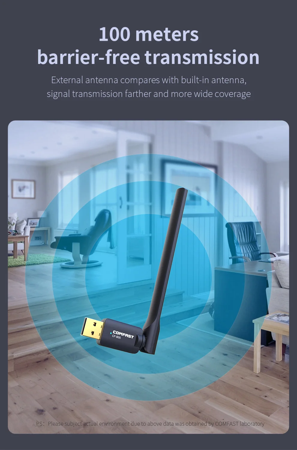 Comfast 100M USB Bluetooth 5 1 адаптер ключа для ПК динамик беспроводная мышь музыкальный