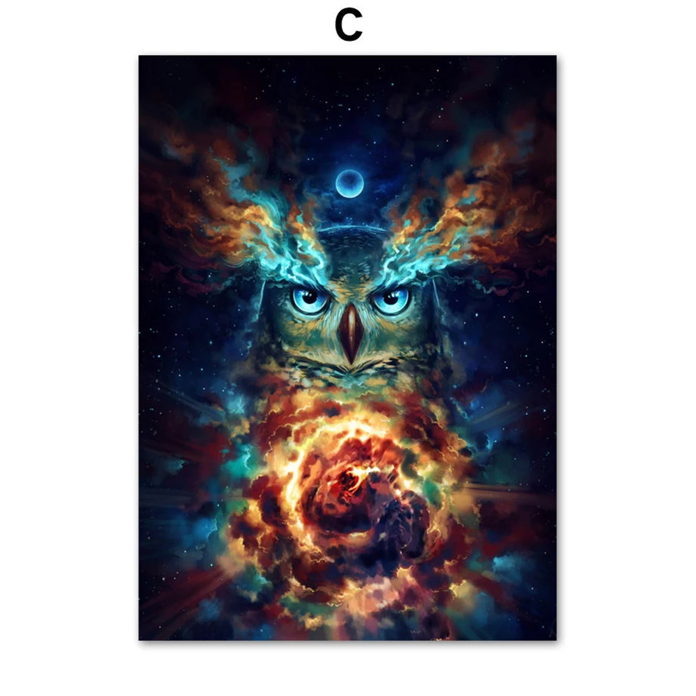 

Набор для алмазной вышивки «Лев, Сова, волк»