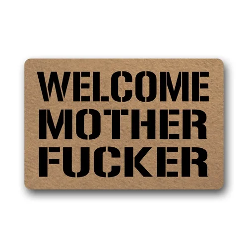 

Doormat Front Floor welcome mother funny Mat Bathroom welcome Door Mat