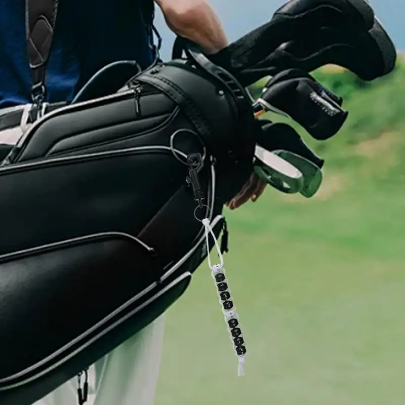 Счетчик для гольфа браслет бусины подсчета мазков счетчик очков аксессуары