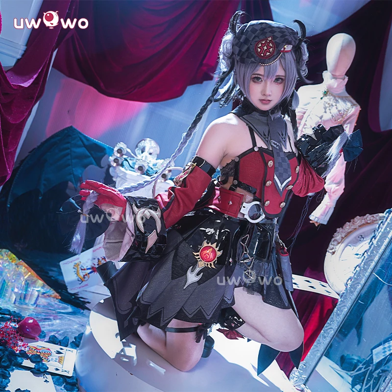UWOWO Andersondotter Косплей Collab Series: Игра Genshin Impact Andersdotter Костюм Рождественский костюм