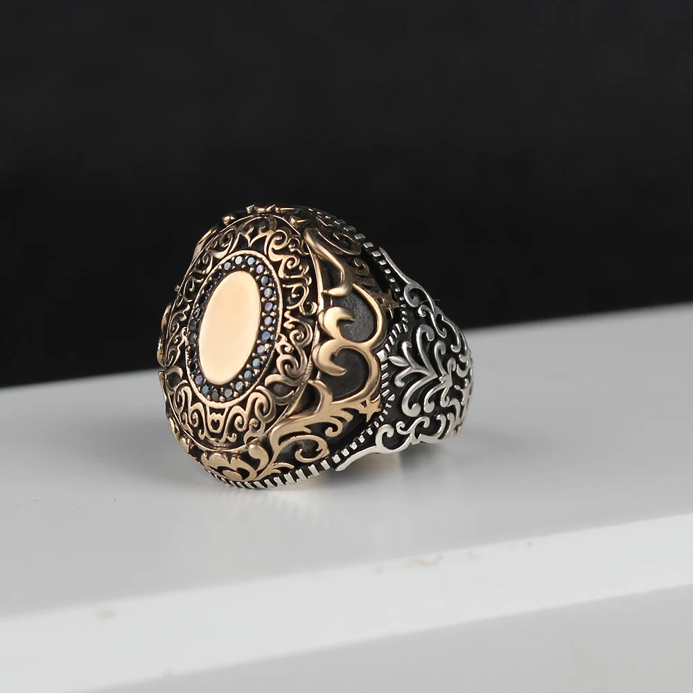 

Мужское серебряное кольцо