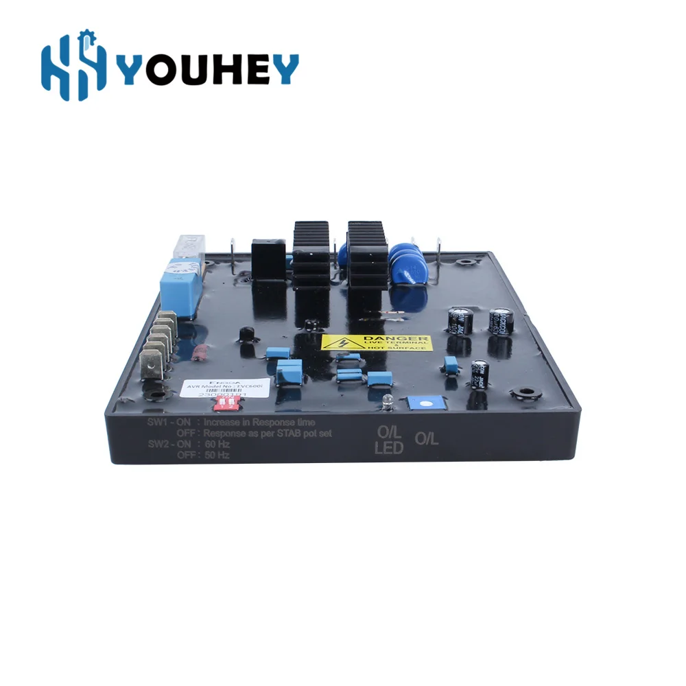 Фото ENGGA Evc600i оригинальный регулятор возбуждения AVR, дизельный генератор, автоматический регулятор напряжения, плата стабилизатора Evc 600i №3