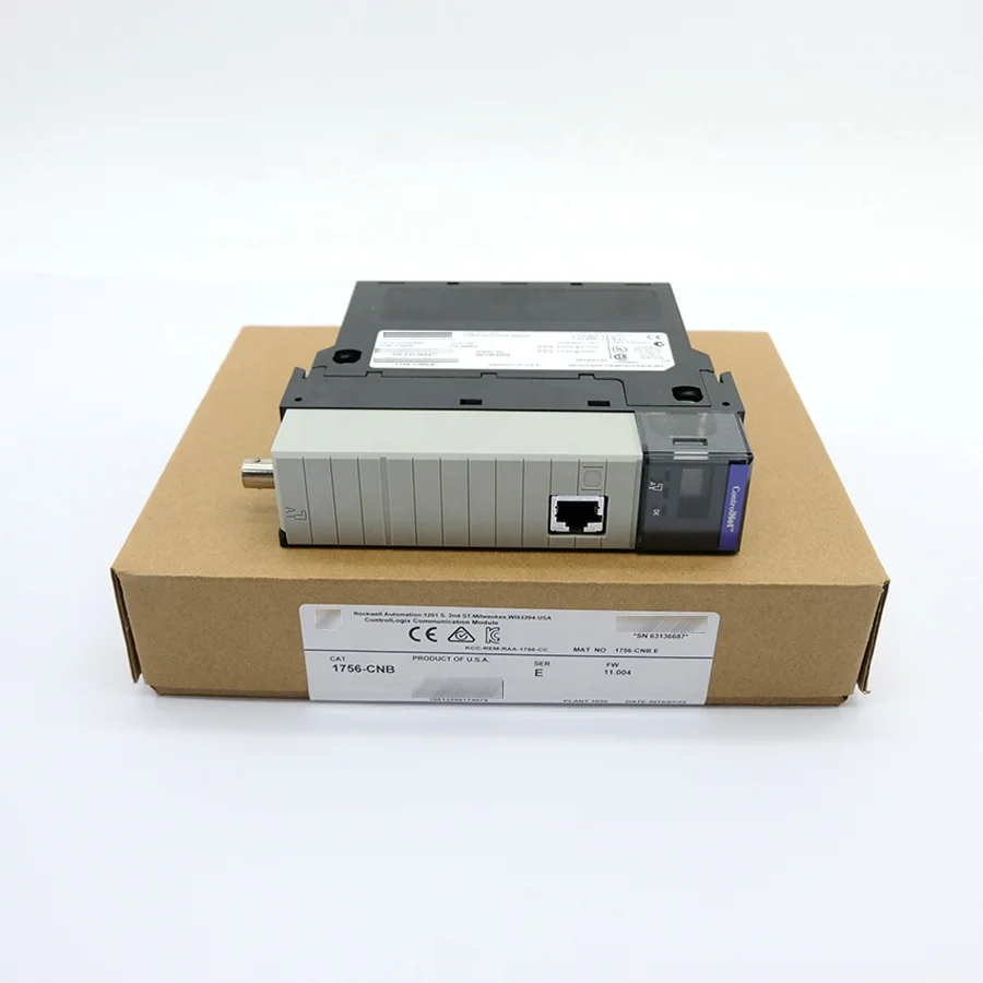 Оригинальный программируемый PLC 1756-CNB Plc контроллер 1756CNB