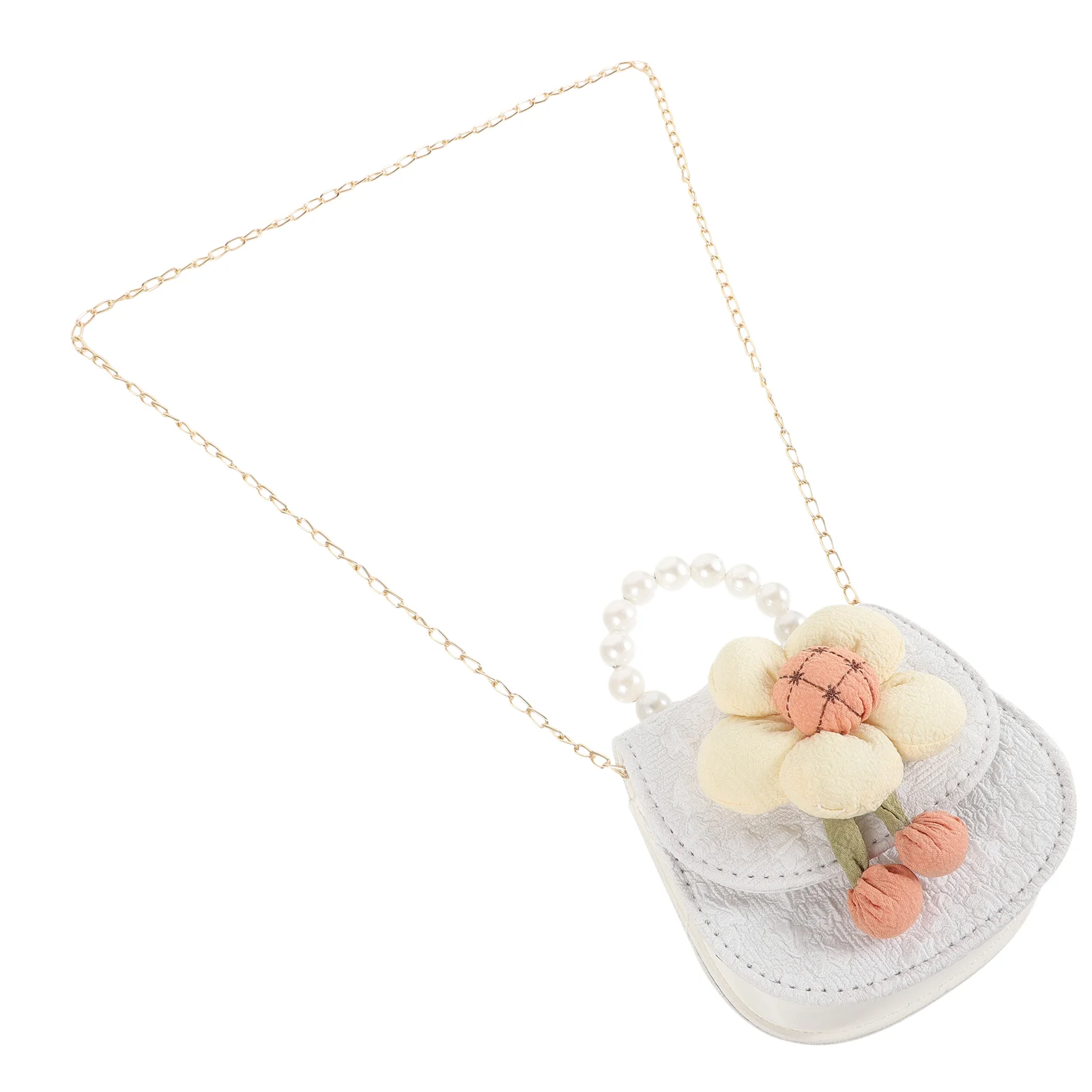 

Кошелек с цветами для девочек, уличная сумка на одно плечо, Модный маленький металлический детский бумажник-слинг