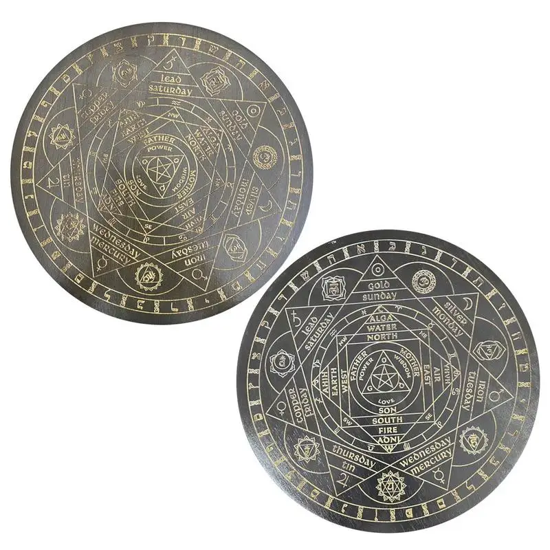 

Маятниковая доска для гадания, священный ритуал, метафизическая медитация, доска для гадания, подставка под алтарь