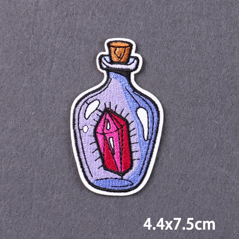 Нашивки с волшебным шариком вышитые нашивки для одежды термоклейкие полоски