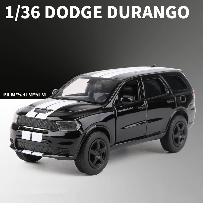 

1:36 DODGE Durango SUV Alloy Sports Car Model Diecast Metal Simulation Toy Car Model Collection