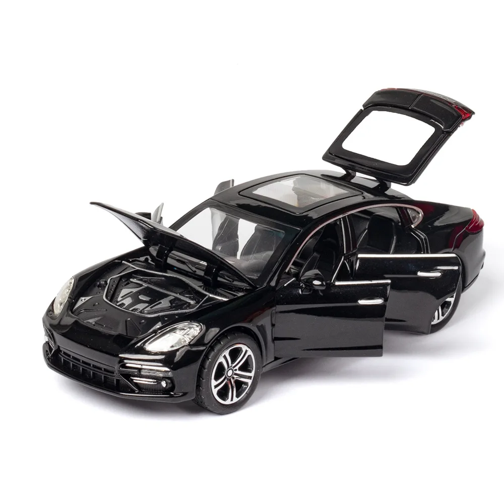 Литая в масштабе 1:32 Игрушечная машина модель из сплава Porsche Panamera металлические
