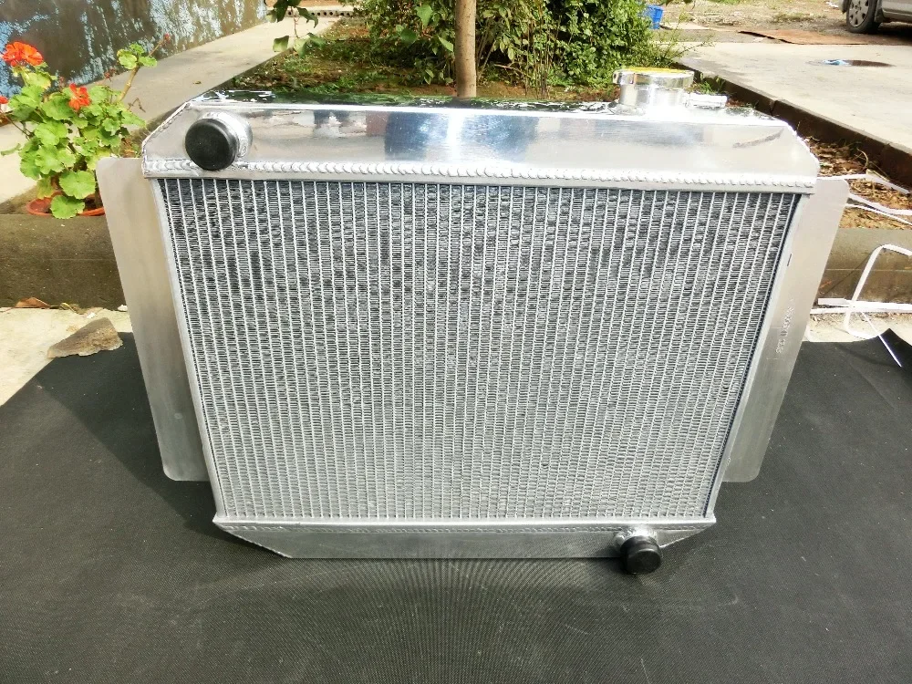 Фото 3-рядный алюминиевый гоночный радиатор для Holden Kingswood HD HR HK HT HG 6cy 1966-1970 MT 66 67 68 69 70 Новый №1