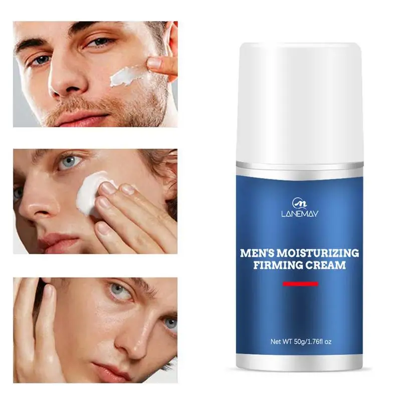 

Men Facial Cream Face Firming Oil Control Cream 50g Anti Age Moisturizer Facial Cream Helps Firm Smooth Face Skin Products