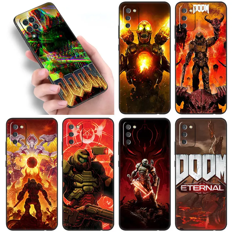 Doom Game ETERNAL Case For Samsung Galaxy A02S A10S A11 A20S A20E A30 A31 A40 A41 A03S A01 Core A21S A6 A7 A8 A9 2018 A5 2017