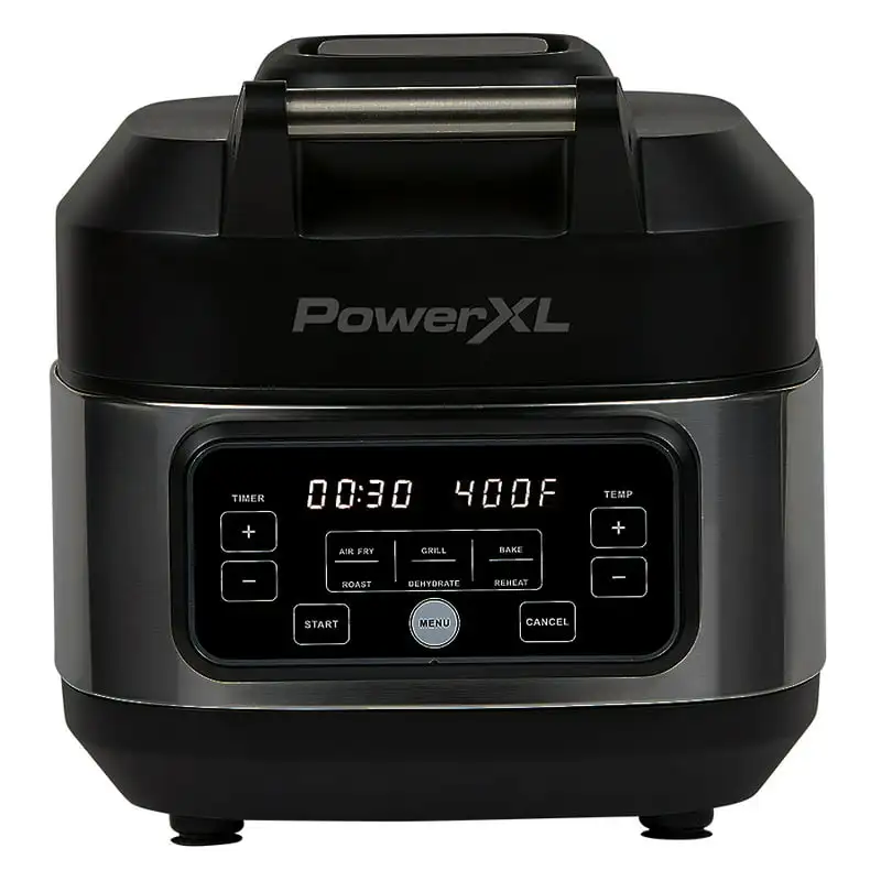 

Deluxe 5.5 Quart Black Air Fryer Grill Perfect for Home Cooking