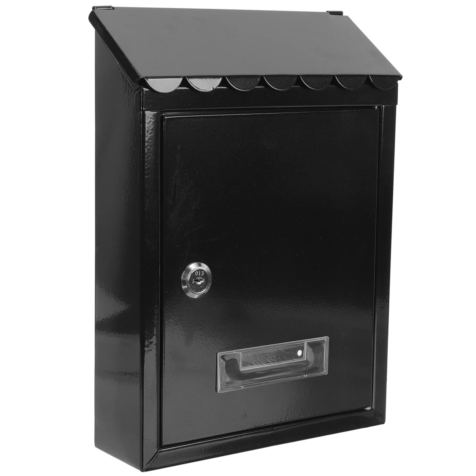 

Box Mailbox Wall Drop Suggestion Donation Decor Letter Ballot Holder Raffle Outdoor Storage Door Secure Postbox Lockable
