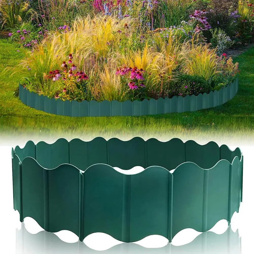 

Durable Eco-friendly Sturdy All-Purpose Walkway Landscape Edging Plant Border Anti-rust Garden Plant Border Garden Decor