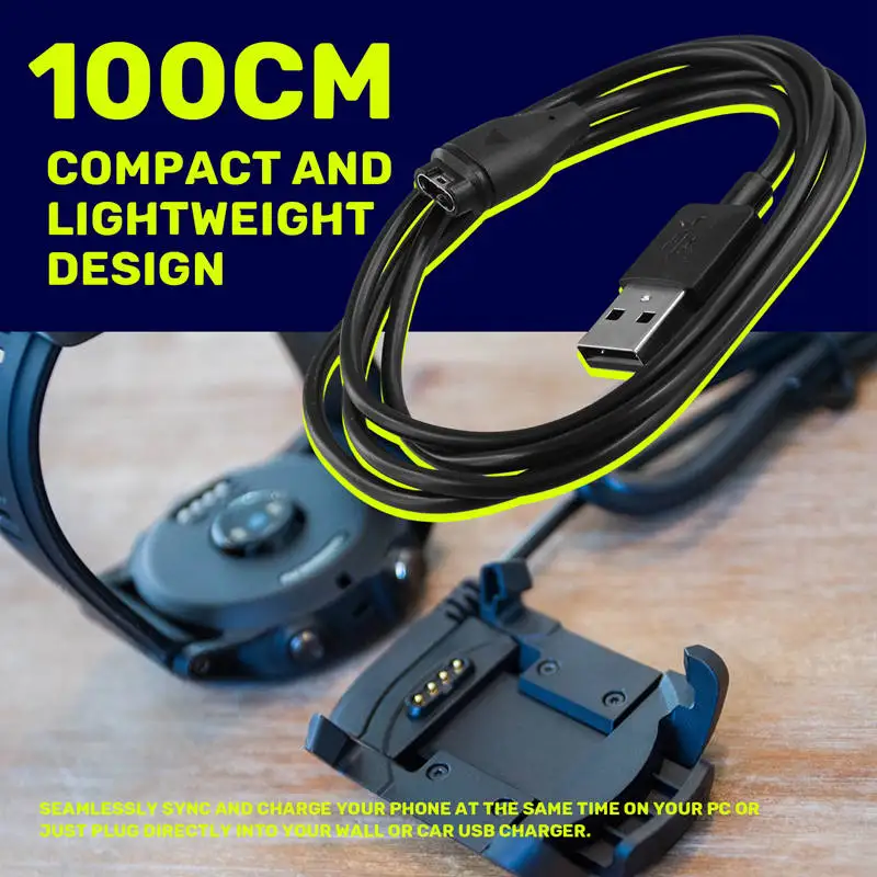 Сменный USB-кабель для синхронизации данных и зарядки провод Garmin Fenix 5/5S/5X/Forerunner